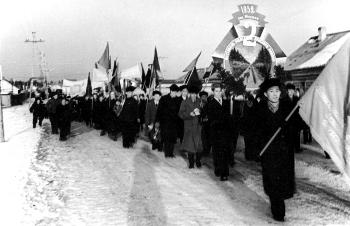 Второй фестиваль молодёжи Ленского района. Мухтуя, 24 марта 1959 года
